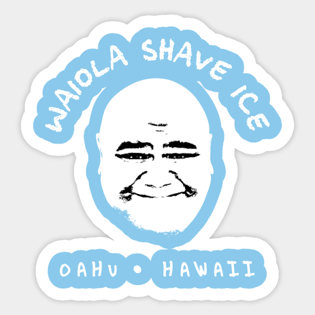 Waiola Shave Ice Sticker by fozzilized